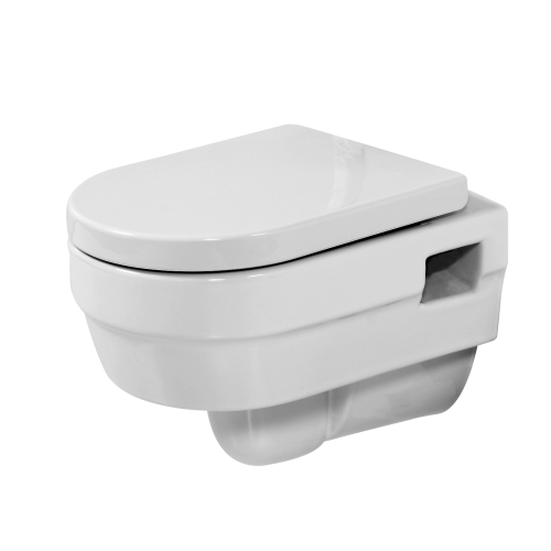 JADE zidni WC s WC školjkom bijeli