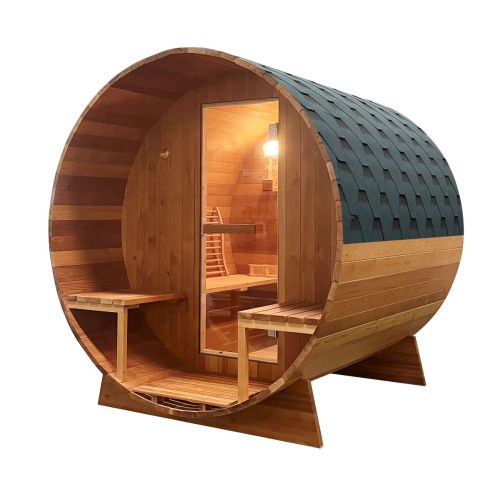 BERGEN Outdoor Sauna 3-4 Personen