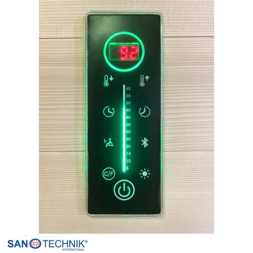 Sanotechnik - KIRUNA infrardeča kabina za 3–4 osebe 160x160x210 cm