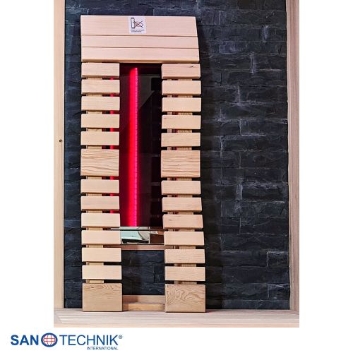 Sanotechnik - KIRUNA infrardeča kabina za 3–4 osebe 160x160x210 cm