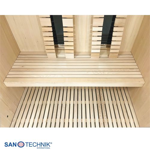 Sanotechnik - ALASKA savna + infrardeča kabina za 2 osebi 160x110x200 cm
