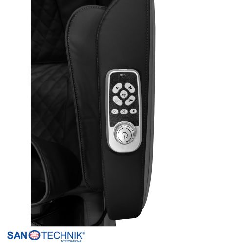 Sanotechnik - PRIMORA masszázsfotel, fekete