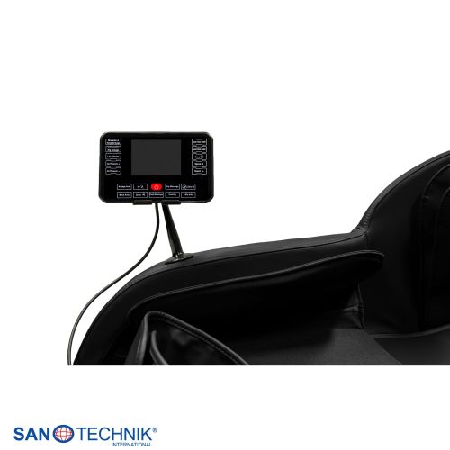 Sanotechnik - PRIMORA masszázsfotel, fekete
