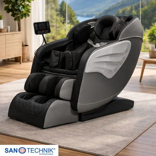 Sanotechnik - PRIMORA masszázsfotel, fekete