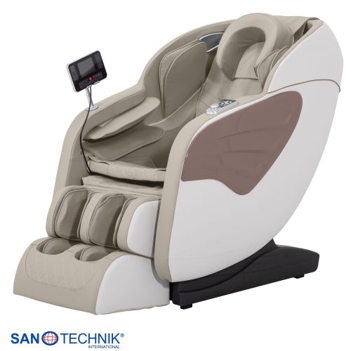 Sanotechnik - SENORA masszázsfotel, bézs-barna