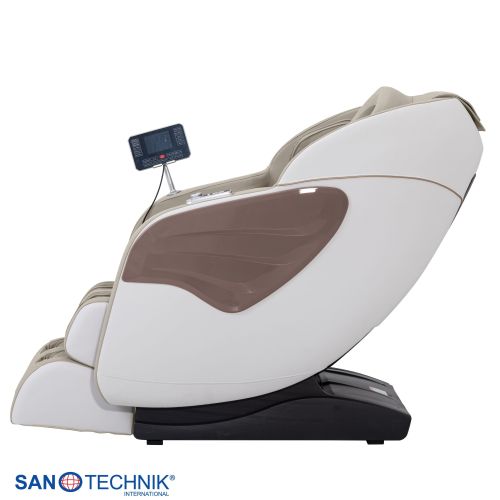 Sanotechnik - SENORA masszázsfotel, bézs-barna