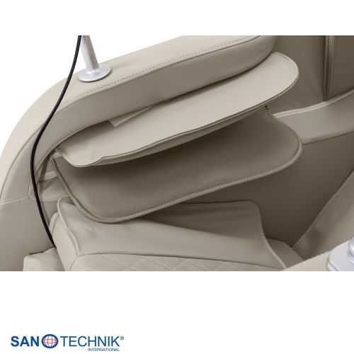 Sanotechnik - SENORA masszázsfotel, bézs-barna