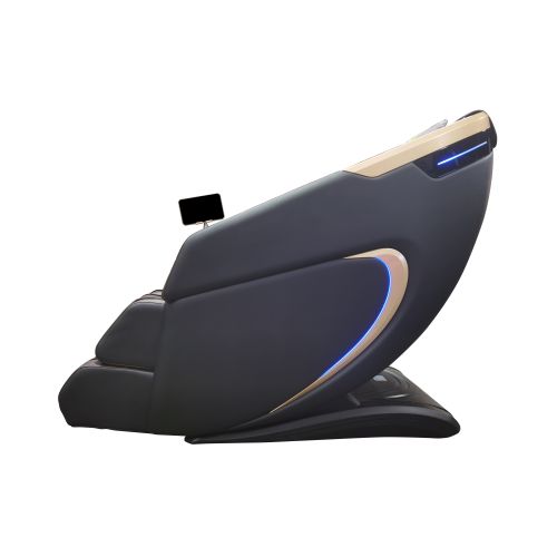 Sanotechnik - MEDORA Luksuzni masažni stol – Črna/Rjava 75x143x114 cm