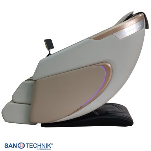 Sanotechnik - RESTORA luksuzna masažna fotelja – Bež/Krema 75 x 143 x 114 cm