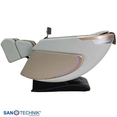 Sanotechnik - RESTORA luksuzna masažna fotelja – Bež/Krema 75 x 143 x 114 cm