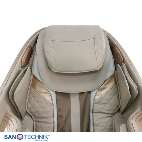 Sanotechnik - RESTORA luksuzna masažna fotelja – Bež/Krema 75 x 143 x 114 cm