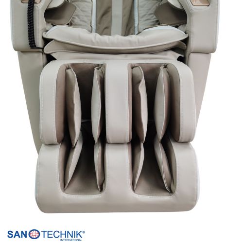Sanotechnik - RESTORA luksuzna masažna fotelja – Bež/Krema 75 x 143 x 114 cm