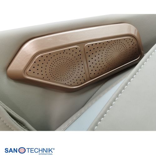 Sanotechnik - RESTORA luksuzna masažna fotelja – Bež/Krema 75 x 143 x 114 cm