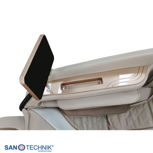 Sanotechnik - RESTORA luksuzna masažna fotelja – Bež/Krema 75 x 143 x 114 cm