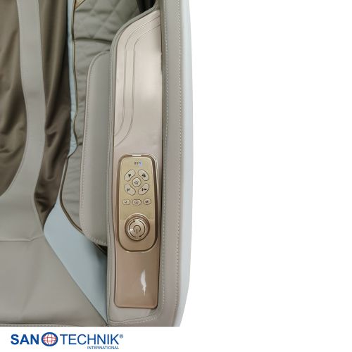 Sanotechnik - RESTORA luksuzna masažna fotelja – Bež/Krema 75 x 143 x 114 cm