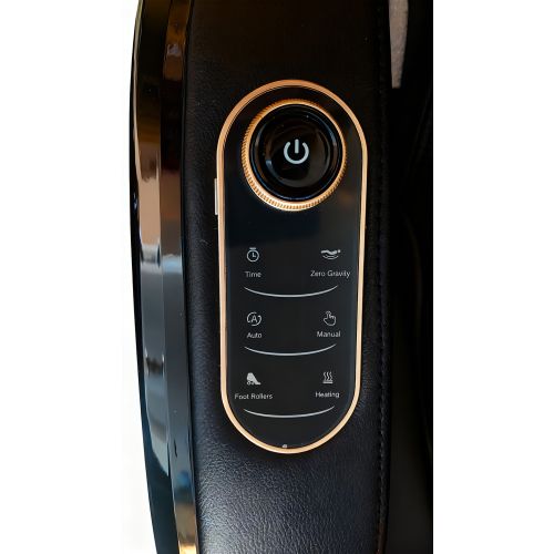 Sanotechnik - LUXORA Luksuzni masažni stol – Črn 76x159x115 cm