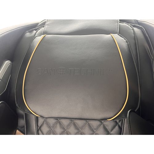 Sanotechnik - LUXORA Luksuzni masažni stol – Črn 76x159x115 cm