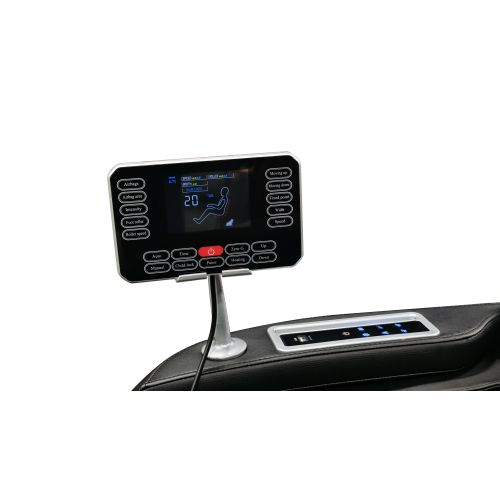 Sanotechnik - VITALORA luksuzni masažni stol – Črna/Srebrna 74x147x108 cm