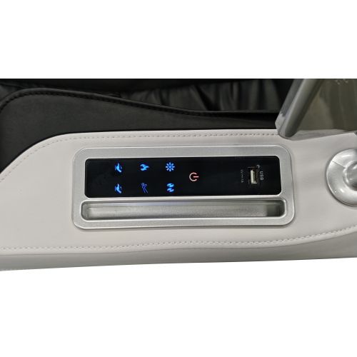 Sanotechnik - CALMORA Luksuzni masažni stol – Bela/Črna 74x147x108 cm