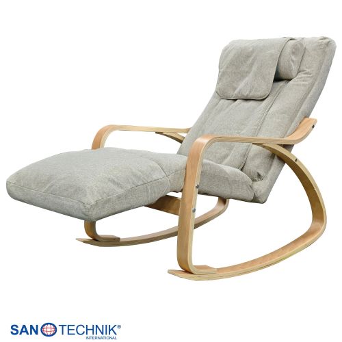 Sanotechnik - LIGORA KOMFORT ljuljačka sa osloncem za noge siva 64x114x85 cm