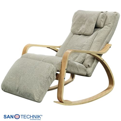 Sanotechnik - LIGORA KOMFORT ljuljačka sa osloncem za noge siva 64x114x85 cm