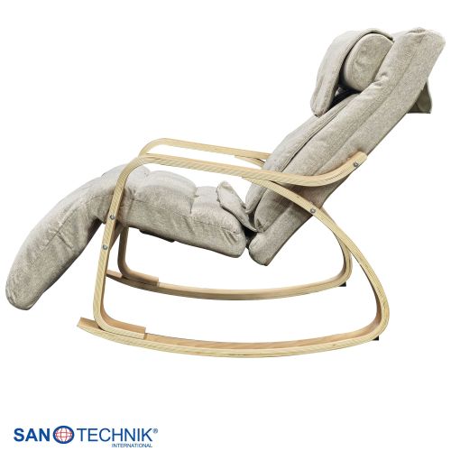 Sanotechnik - LIGORA KOMFORT ljuljačka sa osloncem za noge siva 64x114x85 cm