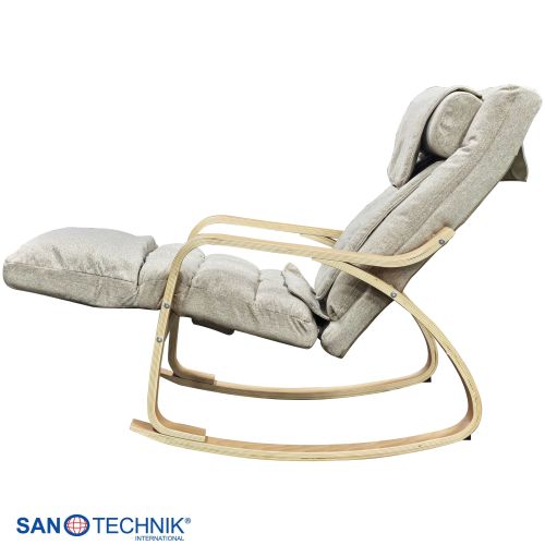 Sanotechnik - LIGORA KOMFORT ljuljačka sa osloncem za noge siva 64x114x85 cm