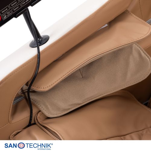 Sanotechnik - WELLORA LUXUS-MASAŽNA STOLICA bež 73x140x102 cm