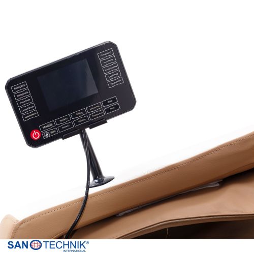 Sanotechnik - WELLORA LUXUS-MASAŽNI STOL bež 73x140x102 cm