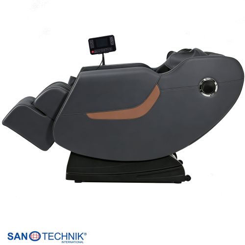 Sanotechnik - HEALORA LUKSUZNA MASAŽNA STOLICA siva 73x140x102 cm