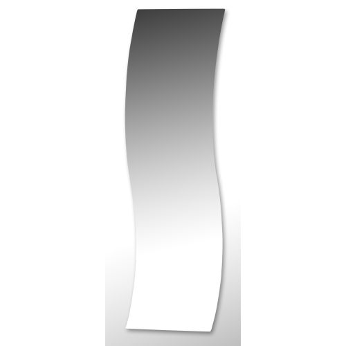 Sanotechnik - Világítás nélküli hullámos tükör