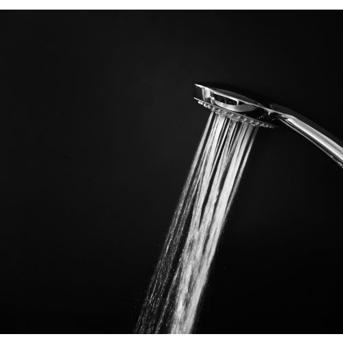 Handbrause chrom 11,5 cm 8 Funktionen