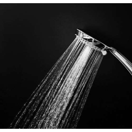 Handbrause chrom 11,5 cm 8 Funktionen