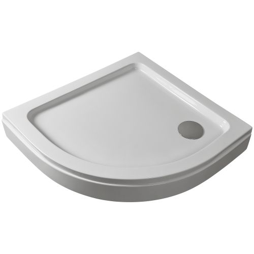 Krogla tuš skodelica bela 80x80x15cm