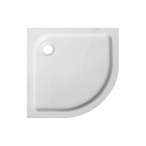 Krogla tuš skodelica bela 80x80x15cm
