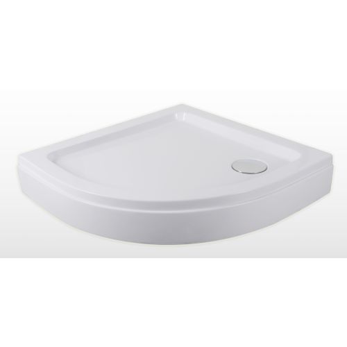 Rundbrausetasse weiß 90x90x15cm