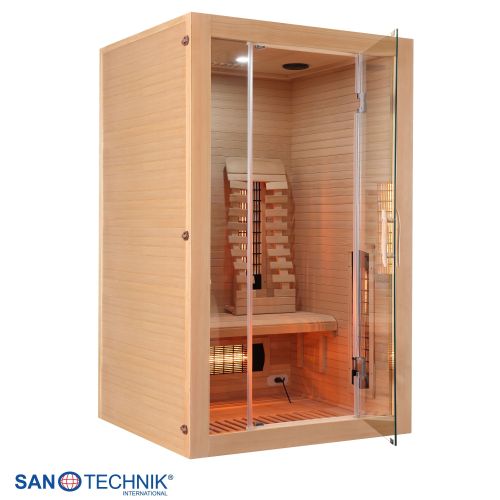 Sanotechnik - MALMÖ 2 infrardeča kabina za 2 osebi 120x105x190 cm