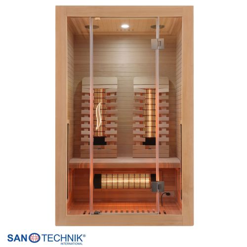 Sanotechnik - MALMÖ 2 infrardeča kabina za 2 osebi 120x105x190 cm