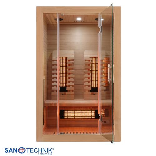Sanotechnik - MALMÖ 2 infrardeča kabina za 2 osebi 120x105x190 cm