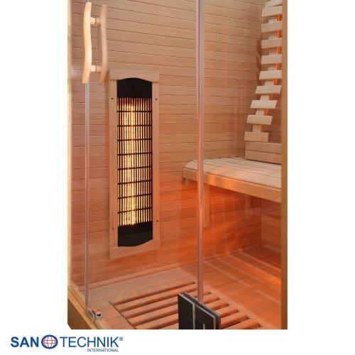 Sanotechnik - MALMÖ 2 infrardeča kabina za 2 osebi 120x105x190 cm