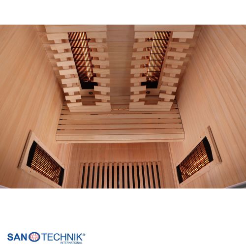 Sanotechnik - MALMÖ 2 infrardeča kabina za 2 osebi 120x105x190 cm