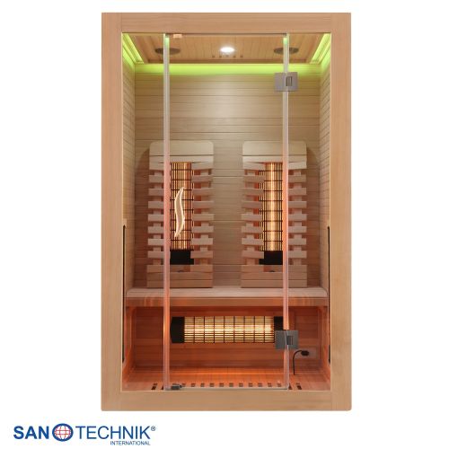 Sanotechnik - MALMÖ 2 infrardeča kabina za 2 osebi 120x105x190 cm