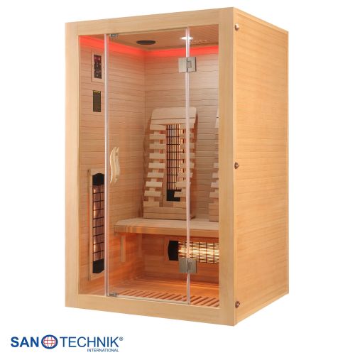 Sanotechnik - MALMÖ 2 infrardeča kabina za 2 osebi 120x105x190 cm