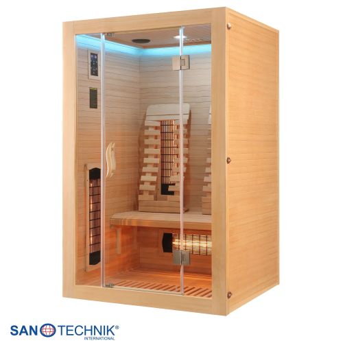 Sanotechnik - MALMÖ 2 infrardeča kabina za 2 osebi 120x105x190 cm
