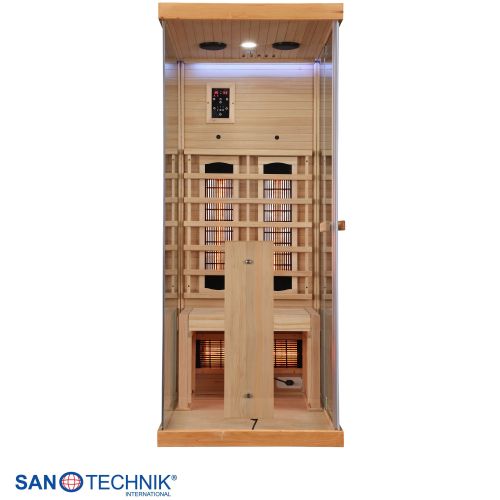Sanotechnik - NORDISK 1 Infrarotkabine für 1 Person 80x110x190 cm