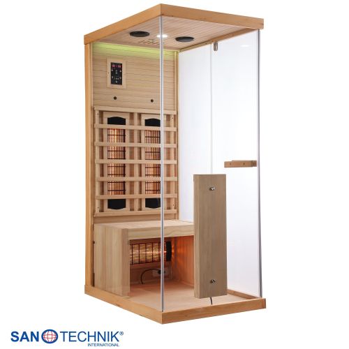 Sanotechnik - NORDISK 1 Infrarotkabine für 1 Person 80x110x190 cm
