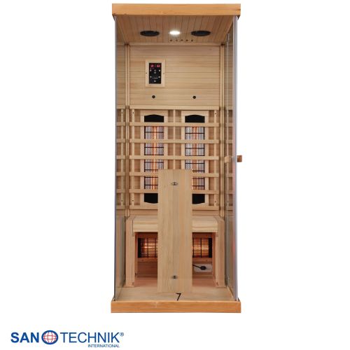 Sanotechnik - NORDISK 1 Infrarotkabine für 1 Person 80x110x190 cm