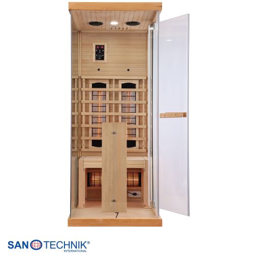 Sanotechnik - NORDISK 1 Infrarotkabine für 1 Person 80x110x190 cm