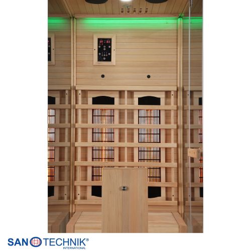 Sanotechnik - NORDISK 1 Infrarotkabine für 1 Person 80x110x190 cm