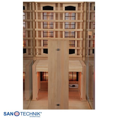 Sanotechnik - NORDISK 1 Infrarotkabine für 1 Person 80x110x190 cm